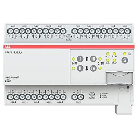 Attuatore KNX abb sah s16.16.7.1 16 relè 13x13x19 cm (1/2)