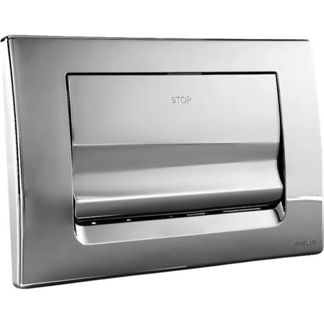 Bedienplatte Verchromt für CESAME Single Flow