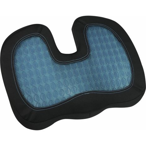 APA Sitzkissen mit Geleinlage schwarz/blau 45 x 37 cm Hüftabduktionskissen