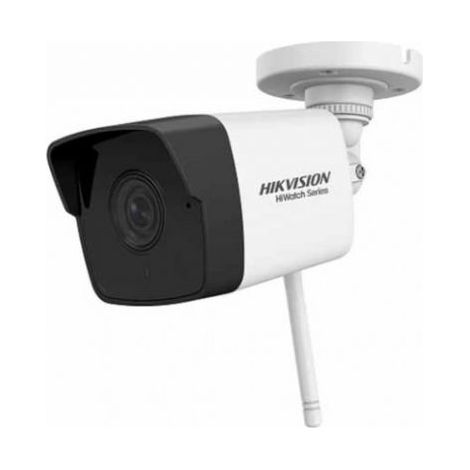 Hikvision Hiwatch series Telecamera bullet IP WiFi hd 1080p 2Mpx 2.8mm h.265 audio slot sd IP66