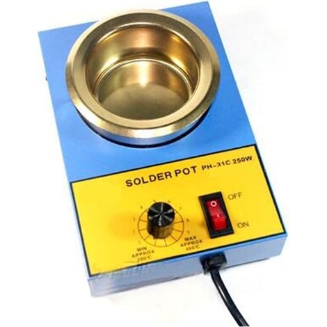 Pot à souder sans Plomb 100W 150W, Plaque de Bain à dessouder 36mm 50mm 80mm 100mm 200-480 degrés(100w) (1/4)