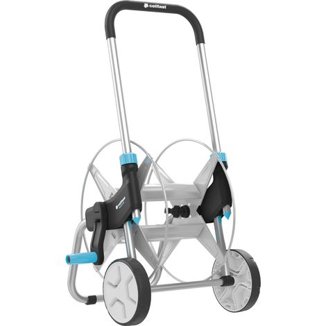 Carrete de manguera Cellfast con soporte sobre ruedas Explorer 60 m, metal/energía (1/5)