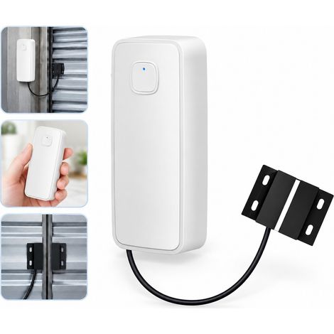 Capteur d'Ouverture WiFi pour Porte de Garage et Rideau Metallique ABS 3.2 x 3 x 2.5 cm (1/5)