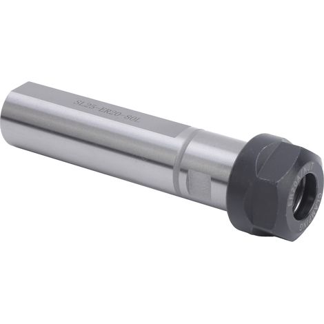 Tige d'extension télescopique ER20 pour fraiseuse, porte-outil à queue droite SL25 avec extension 80L