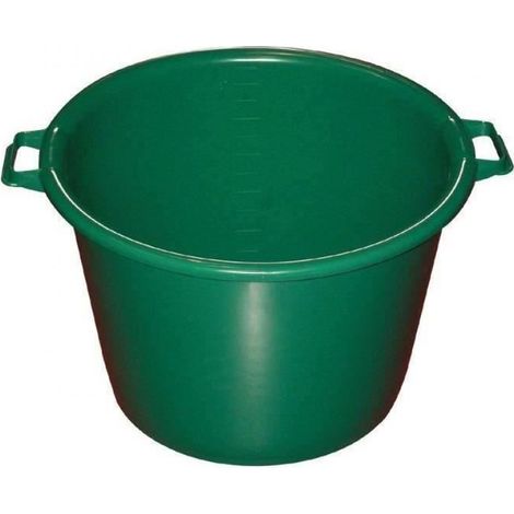 Baquet rond 55 L - D: 55 cm - H 36 cm - vert (1/4)