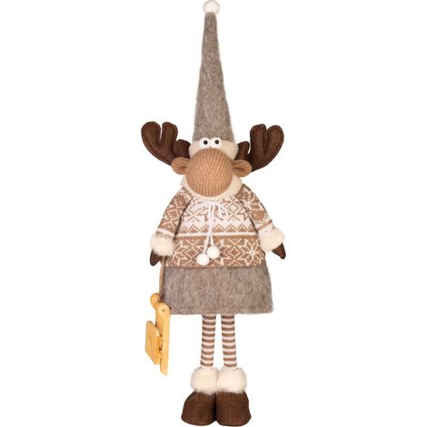 Dekoration MagicHome Weihnachten, Hirsch, 21 x 13 x 53 cm (1/4)