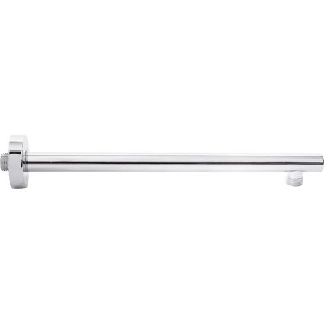 BRACCIO DOCCIA TONDO 35CM INOX LUCIDO