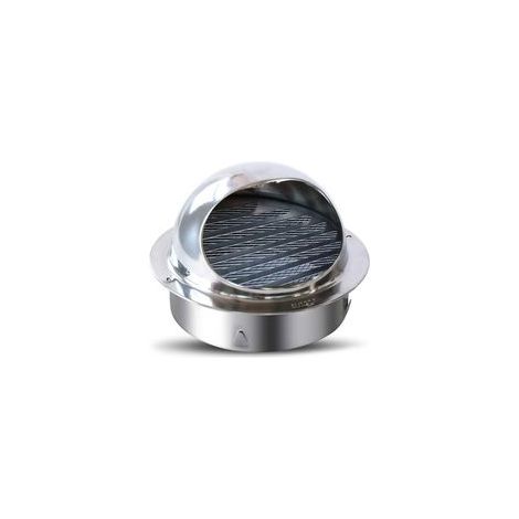 Grille Ventilation 120mm Grille Aeration Lamelles Rondes Moustiquaire Grille D'évacuation D'air Soufflage Grille D'évacuation D'air Ventilation Garage Cuisine Salle de Bain Hotte D'aération Mur