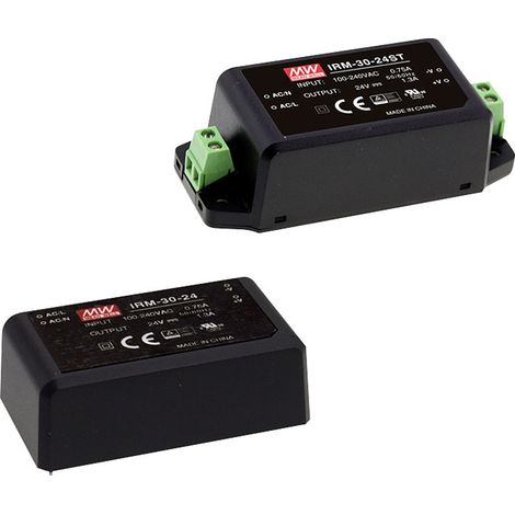 [NEUWERTIG] B-Ware Mean Well Irm 30 5 St Ac/Dc Printnetzteil  5 V 6000 M A 30 W Schraubklemmen