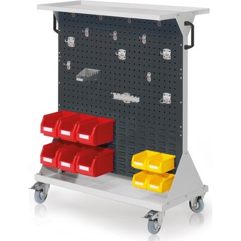 RasterMobil® Rollwagen - Größe 3 Maße in mm (BxTxH): 1000 x 500 x 1230