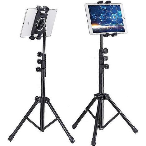1.65m Portable Flexible Tripod Stand Holder Bracket Foldable for iPad Tablets (1/3)
