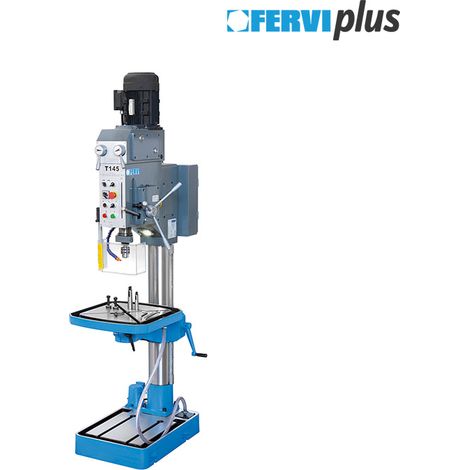 Metallbohrmaschine mit Getriebe 400 V Fervi t145 (1/5)