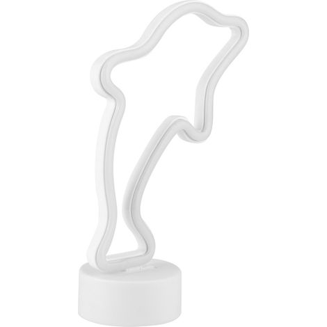 Lampe de nuit LED néon étanche en forme de dauphin, petite lampe pour la décoration de chambre (1/5)