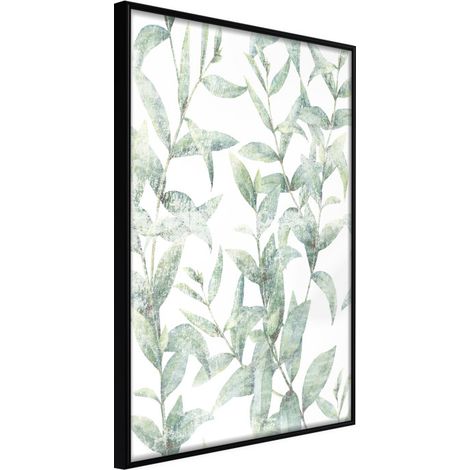 Affiche Murale Encadrée "Sheer Batiste" 21 x 30 cm Noir
