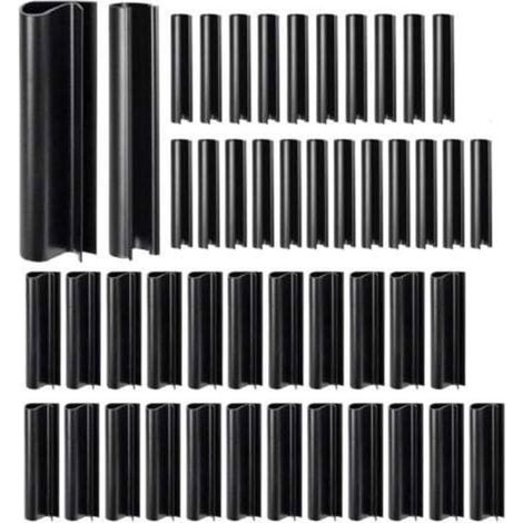 48 Pièces Clips de Fixation pour Couverture de Piscine Lot de Clips Antivents pour Hiver Accessoires de Protection pour Hors Sol et Cadres Métalliques (1/4)