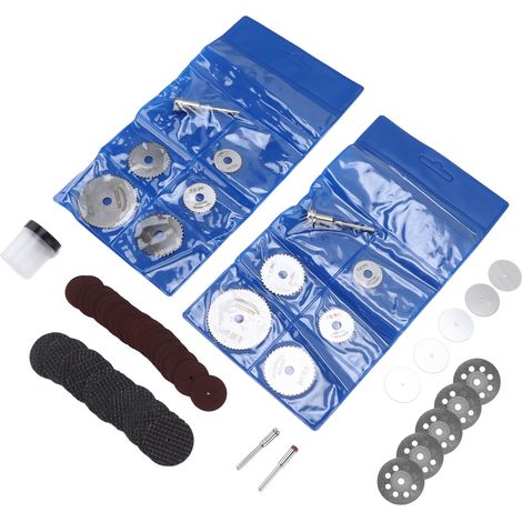 Trennscheibensatz HSS-Kreissägeblätter Harz-Trennscheiben für Rotationswerkzeuge Hardware (1/5)