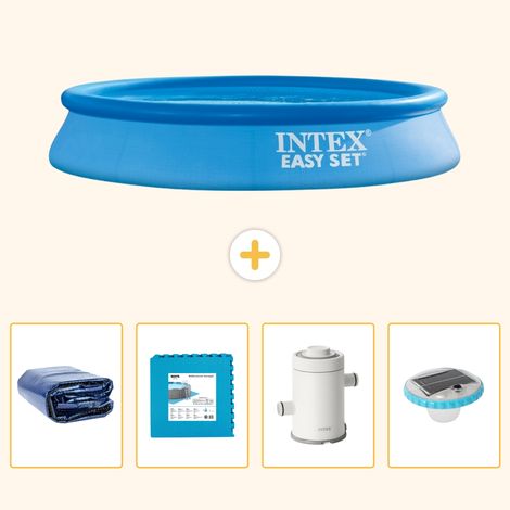 Intex Piscine Easy Set Ronde - 305x61 cm - 5-pièces S152 (1/5)