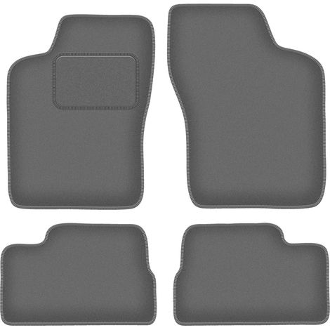 Alfombrillas de grafito para Opel Kadett E hatchback, station wagon, sedan, cabrio (1984-1991)