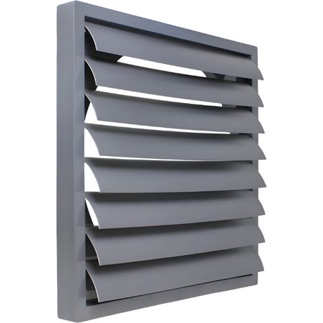 Rejilla sobrepresión PVC Bilake Ø400 mm cierre automático