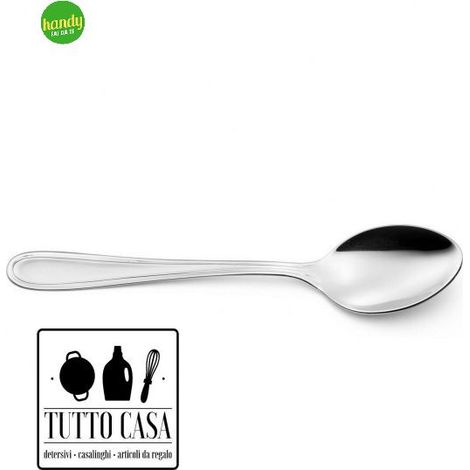 Cucchiaino caffÈ moka da tavola city EME Posateria in acciaio inox 11 cm
