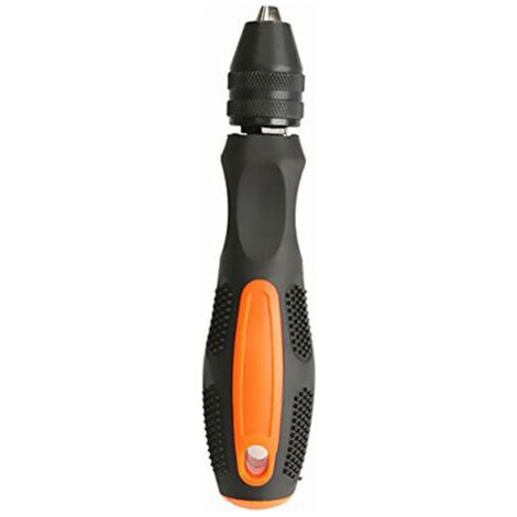 Perceuse manuelle miniaturisée 0,5–8 mm avec mandrin auto-serrant – Outil de perçage et d’alésage précis pour bricolage et atelier (1/4)
