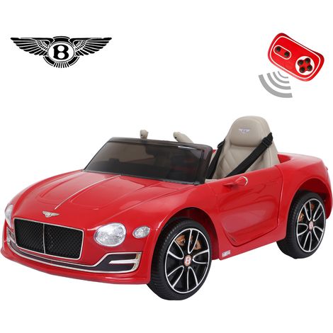 Bentley Official Licensed EXP12 Series 12V Electric Kids Ride On Cars Parental Remote, Mp3 Player, LED Light, Red (1/2)