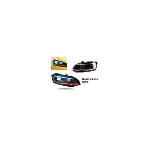 2x Feux avant LED VW POLO AW 2018 à 2021 - GTI Facelift Quadri-LED - Plug&Play (1/5)