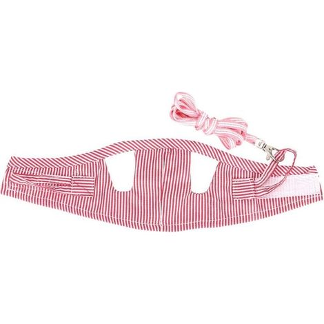 (Red s) Hamster Leash Harness, Hamster Carrier Front Harness for Small Pets, Outdoor Harness Clothes for Squirrels Guinea Pigs Hedgehogs Chinchillas