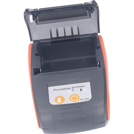 Stampante termica wireless Bluetooth per ricevute, mini banconota, tascabile, stampa di biglietti per Android, 58 mm, senza custodia. (1/5)