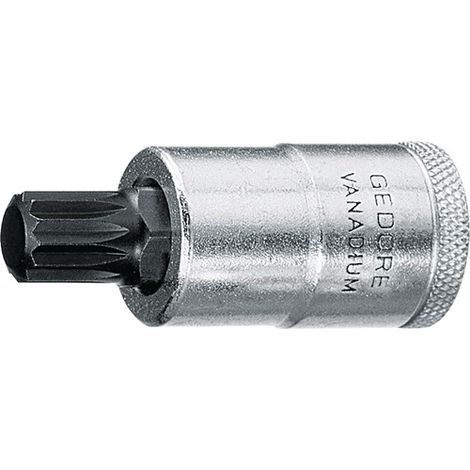 Gedore INX 19 L 12-100 6159860 Innen-Vielzahn (XZN) Schraubendrehereinsatz    M12   1/2" (12.5 mm) (1/5)