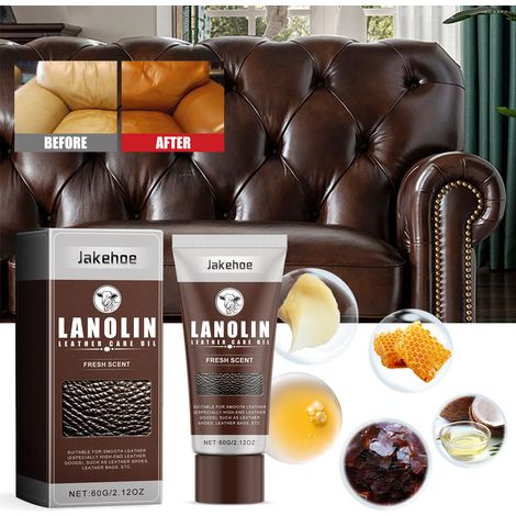 Leather shoe, bag, and chair dust removal wax, polishing agent, leather care dust removal and care wax, polishing agent -- 60g (1/5)