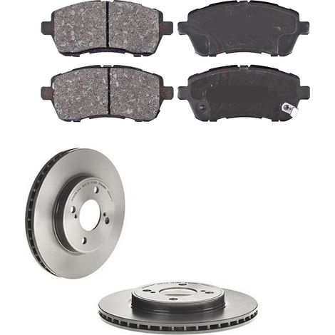 KIT FRENI ANTERIORI compatibile con SUZUKI BALENO (FW,EW) - DISCHI + PASTIGLIE OEM: P 16 013 / 18572 /SOSTITUZIONE DIRETTA/BASSA POLVERE/SILENZIOSO (1/5)