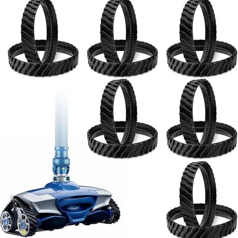 9-teiliges Gummiketten-Ersatzset R0526100 - Kompatibel mit Zodiac Mx8 Elite/Mx6 Elite/Mx8/Mx6 Poolreinigern (1/4)