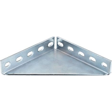 Winkelkonsole - Stahl verzinkt - 200 x 200 x 4 mm (1/2)