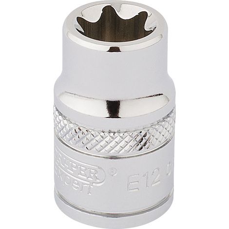 Draper 3/8-Inch Square Drive TX-STAR® E12 Socket (Model 34187) (1/5)