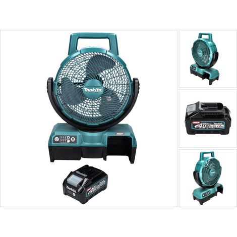 Ventilatore a batteria Makita CF 001 GM1 XGT 40 V max. 235 mm, alimentazione di rete + 1 batteria da 4,0 Ah - senza caricabatterie (1/5)