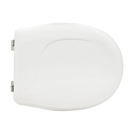 SEDILE WC PER PONTEGIULIO VASO DISABILI ROSSARI PICCOLO- Bianco - Cerniere A passanti- CW- pezzi 1 (1/2)