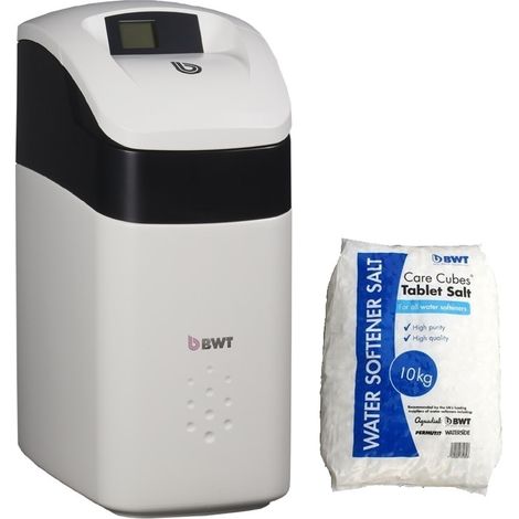 BWT PS15UK PERLA Silk Smart Enabled Luxury Water Softener Pearl Water 15L & Salt
