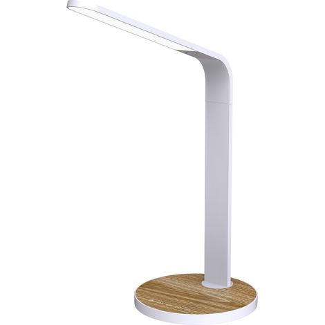 Flexo Led OBI WOOD Multifunción, Blanco dual, regulable (1/4)