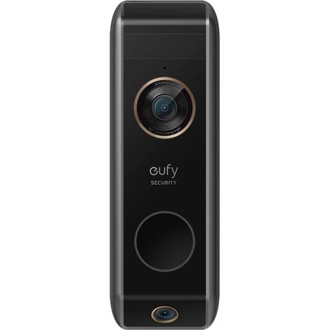 eufy Doorbell Dual 2K noir double caméra sécurité (1/5)