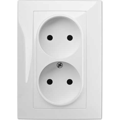 presa doppia elektro-plast 1741-00 termoplastica 16A 250V
