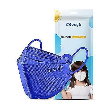 Packung mit 20 blauen Einweg-3D-Masken für Kinder (1/3)
