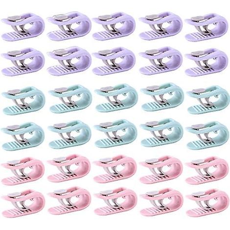 clip De Housse De Couette Remorque 30 Pices Clip De Housse De Couette, Clip De Housse De Couette Support De Drap De Lit, Clip De Couette Clip Anti (1/5)