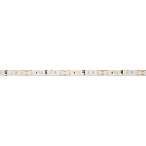 Bande LED Tudo HE 2.8 blanc neutre 24 V CC 2,8 W/m câble d'alimentation 2 x 2000 mm