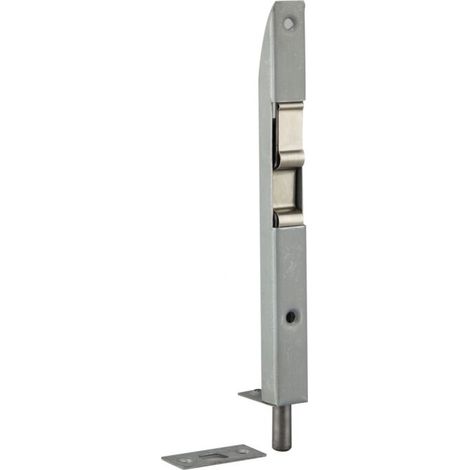Verrou à onglet pour porte et fenêtre 160mm – Acier zingué – Pêne rond coulissant pour sécurité renforcée – Garantie 2 ans (1/2)