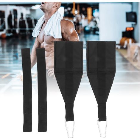 Ceintures de suspension pour le fitness, sangles abdominales de soutien pour l'entraînement des muscles abdominaux lors des tractions. (1/5)