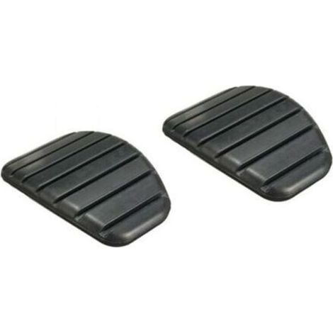 2pc Couvre-pédale d'embrayage pour voiture, Couvre-pédale de frein en caoutchouc antidérapant pour Megane Laguna Clio Kango Scenic (1/3)