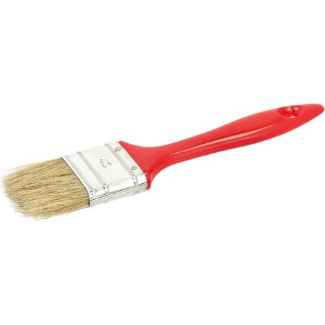 Pinceau plat 40 mm avec manche en plastique