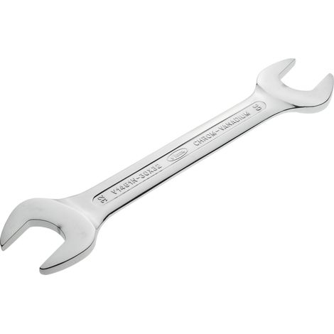 VIGOR Clé à fourche double V1461N-30X32 Profil hexagonal extérieur 30 × 32 mm (1/4)