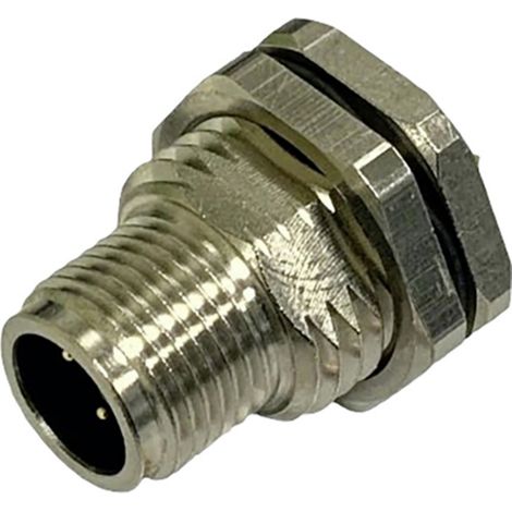BKL Electronic 2703504 Sensor/Aktor Einbaustecker M12   Polzahl Sensoren: 4 1 St.